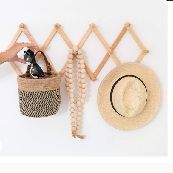 2 Hanging Woven Wall Storage Basket - Picture 2 of 6